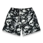 Bravest Studios Black Skelly Shorts (2)