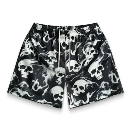 Bravest Studios Black Skelly Shorts (2)