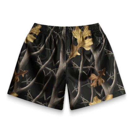 Bravest Studios Camo Shorts Black (1)