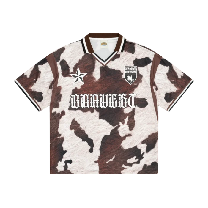 Bravest Studios Cow Print T Shirt (2)