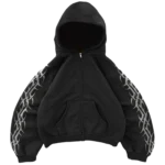 Bravest Studios Tribal Zip Up Hoodie Black (1)